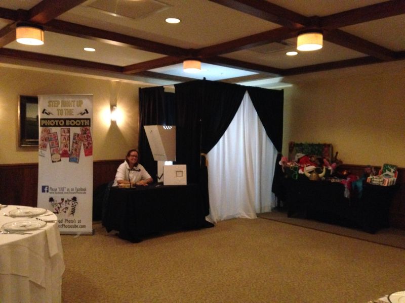 Wedding Package Enclosed Photo Booth (with 2x6 inch prints)