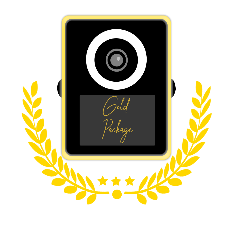 3 Hour Print Photo Booth (Gold Package)