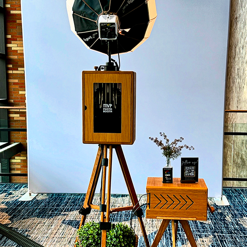 The Vintage Wooden Photo Booth