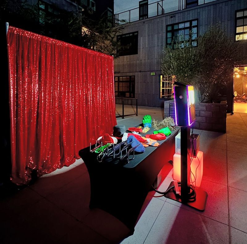 Photobooth Service for Small events with 75 guests or less
