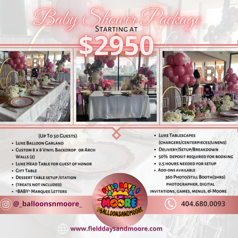 Baby Shower Package
