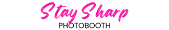 Stay Sharp PhotoBooth Company Logo