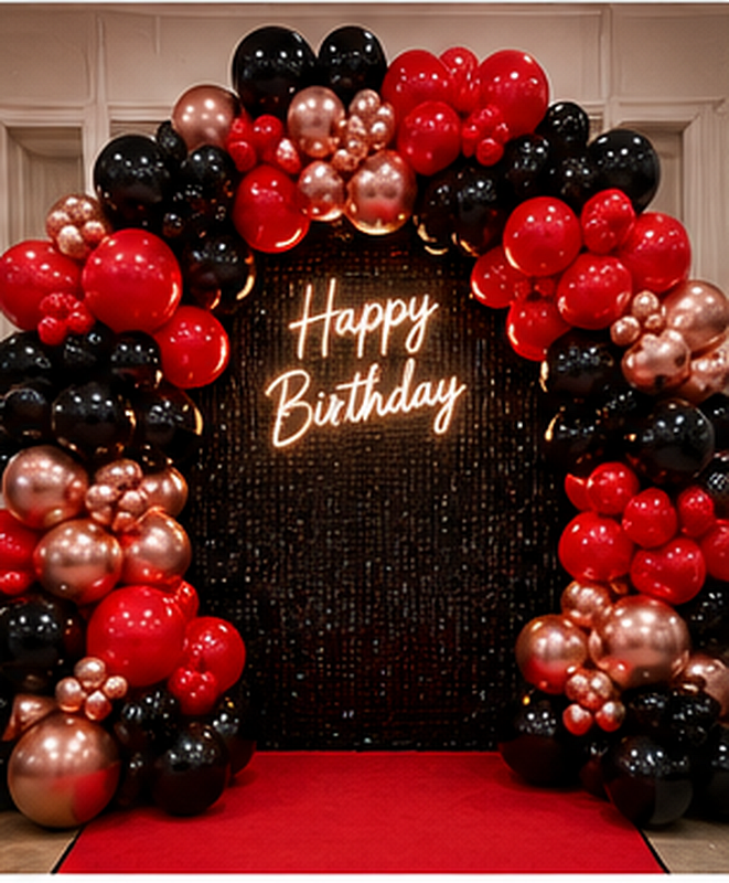 Full Organic Balloon Arch