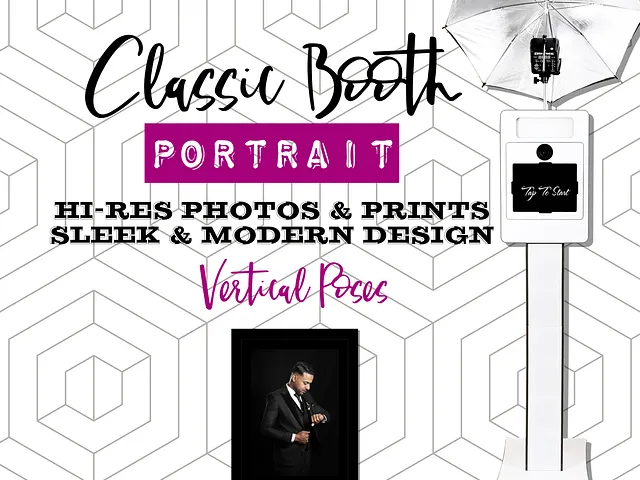 The Classic Booth- Portrait Style