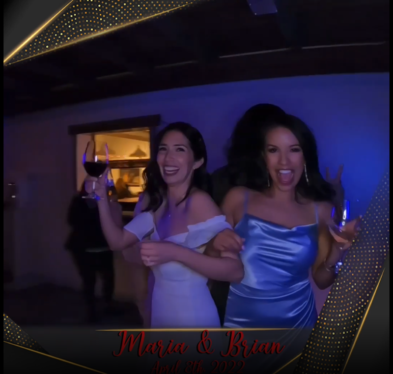 360 Photo Booth Gold