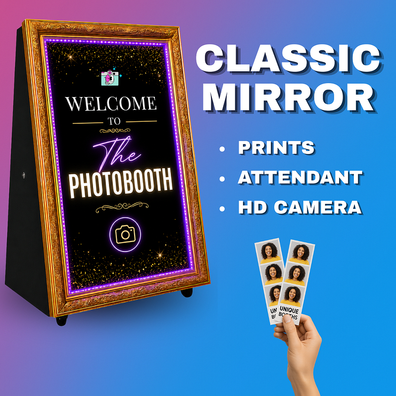 Classic Mirror Package (+Attendant)