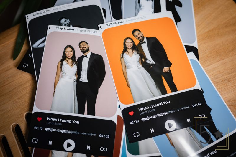 Wedding Prints -- "Music Gram Booth" -- HALF DAY