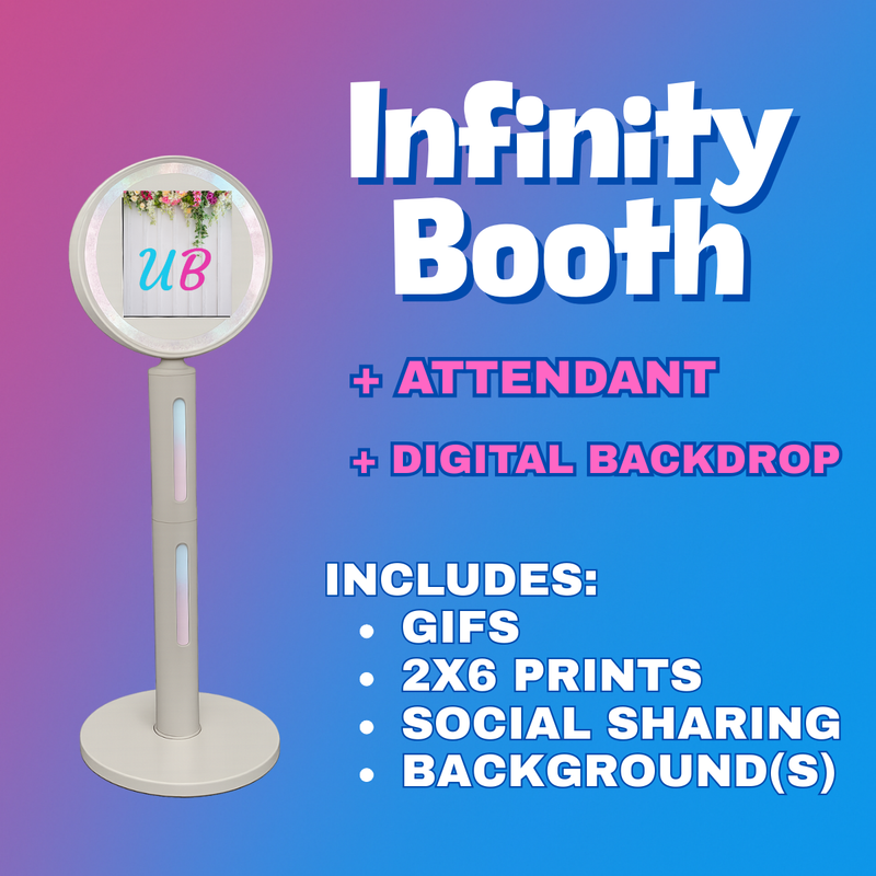 Infinity Booth Package (+Attendant)