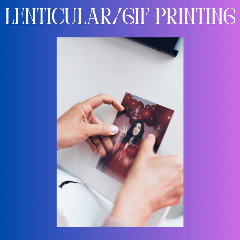 Lenticular/Gif Printing Flip