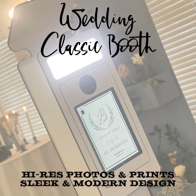 The Wedding Classic Booth- 4 Hours