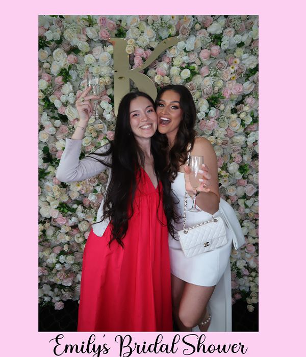 Champagne Photo Booth Experience