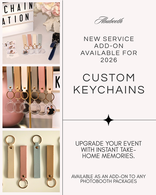 Keychain Photo Booth Package