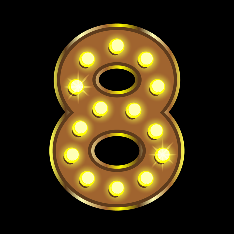 Number 8 Marquee 