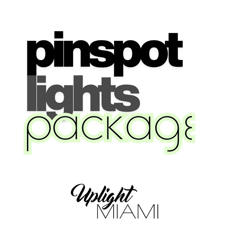 PINSPOT LIGHTS PACKAGE