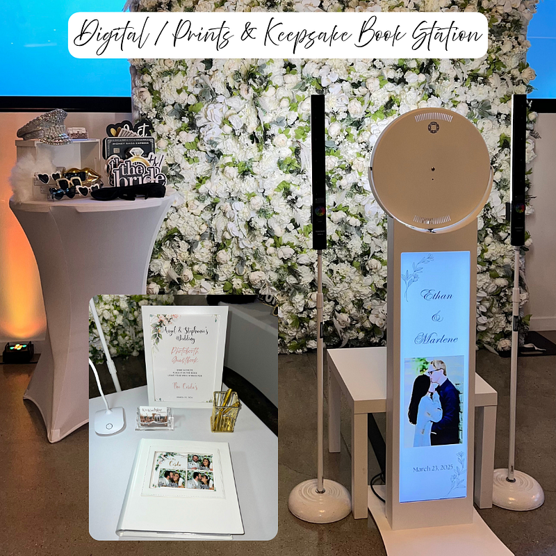 LUXE-ury Experience Digital & Prints w/ Keepsake Book Station