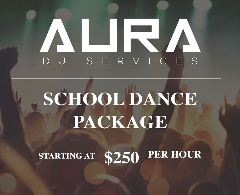 School Dance DJ Package
