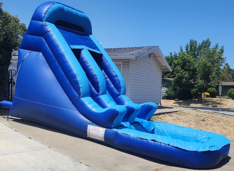 15' Blue Lagoon waterslide