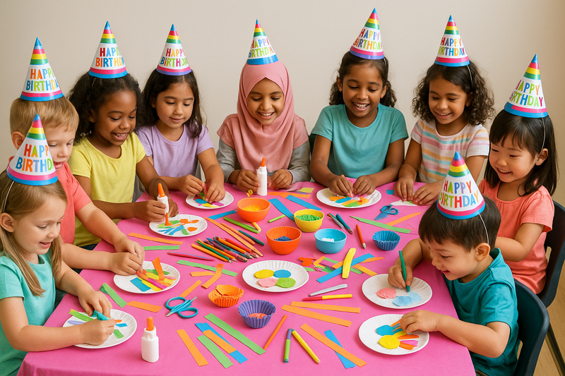 Kids Craft Birthday Parties 