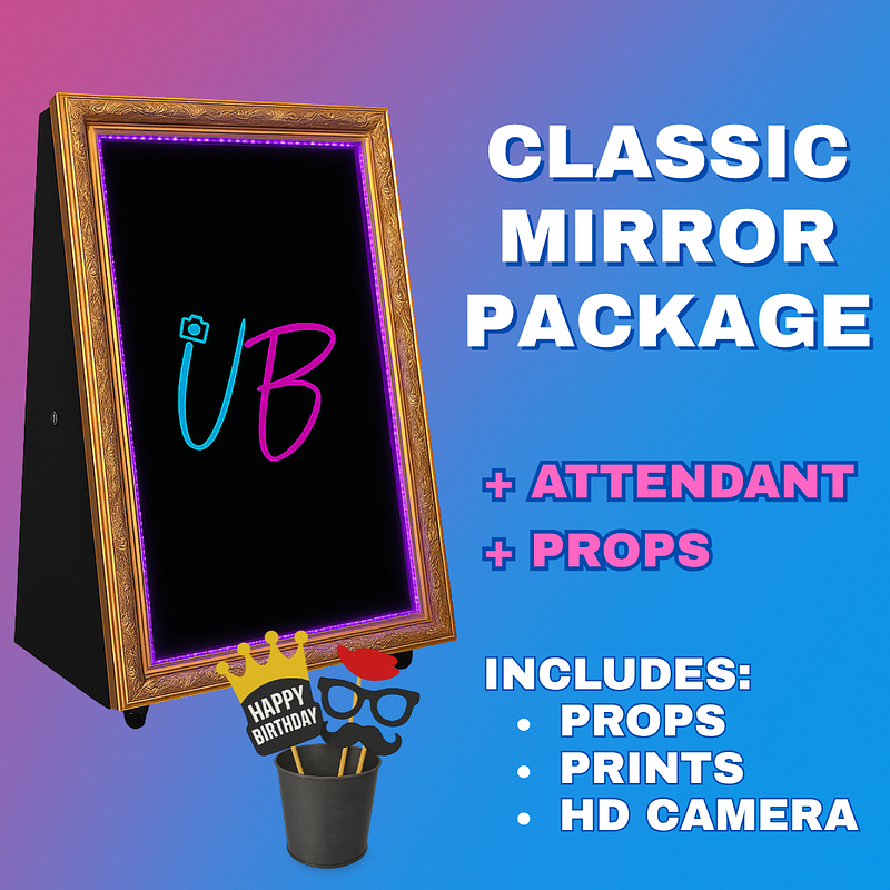 Classic Mirror Package (+Attendant)