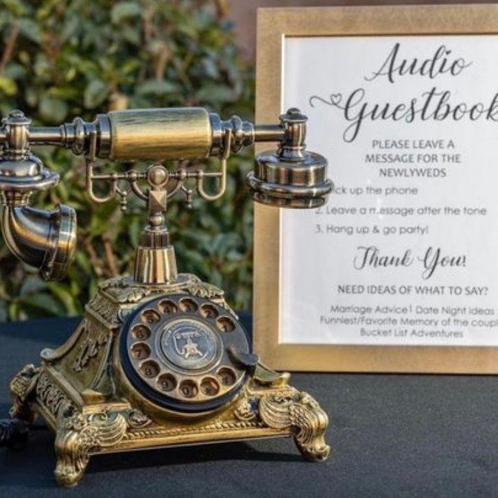 Audio Guest Book “Without Photo Booth Package”