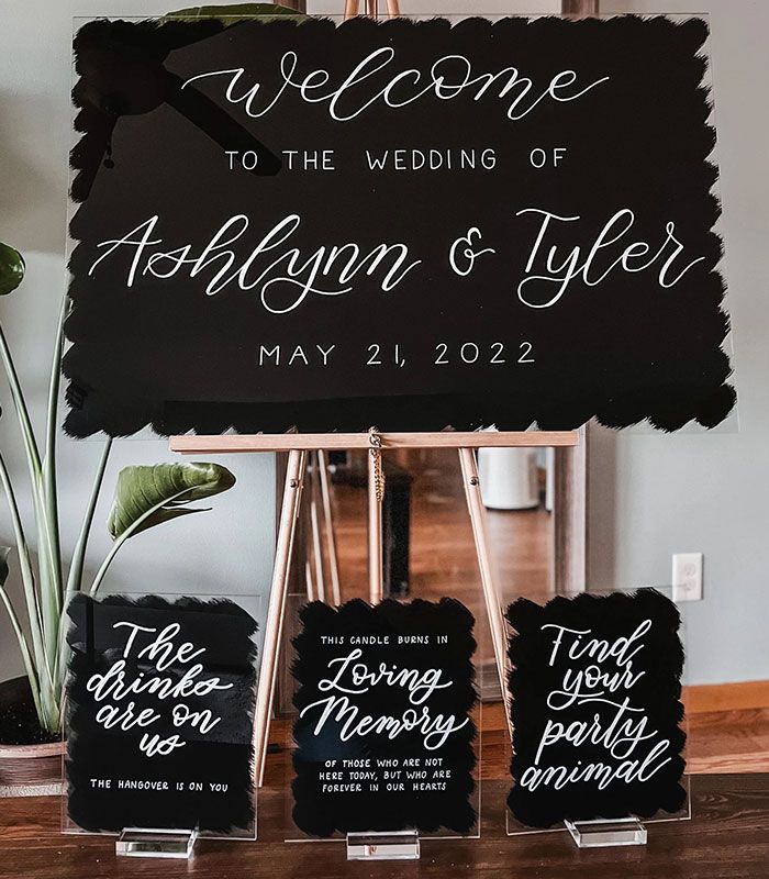 CEROMONY SIGNS