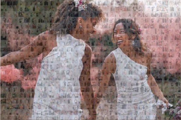 DIGITAL MOSAIC w/ guest prints
