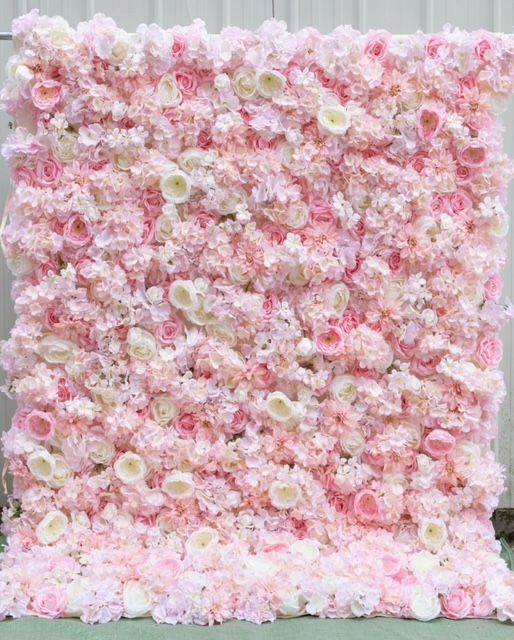Blush Blossom - Luxe Flower Wall Rental