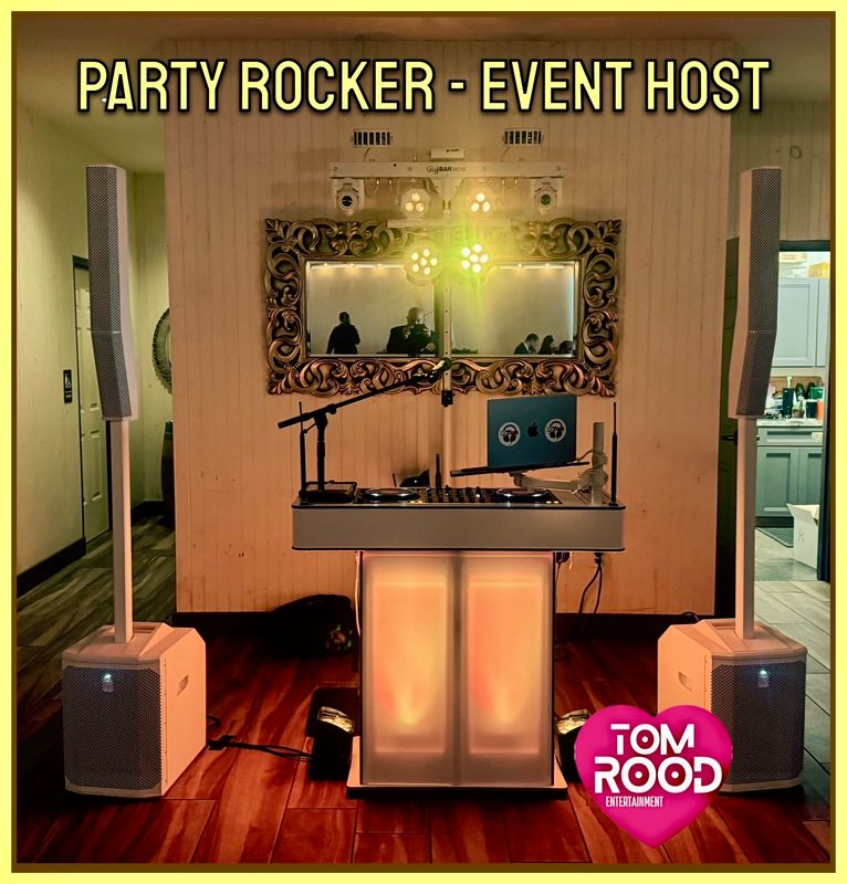 Dj Entertainment Deluxe Party Package.  Think Birthdays, Reunions, Anniversary, Holiday Parties.