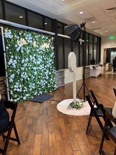 Photo Booth + Flower Wall School $350