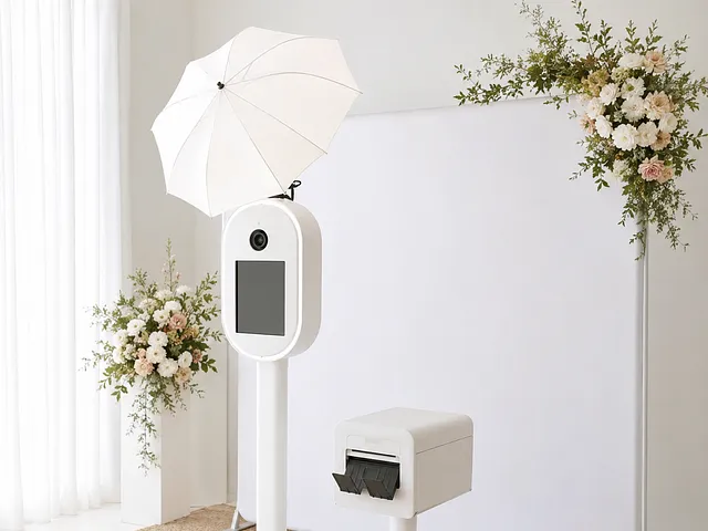 Glam photo booth