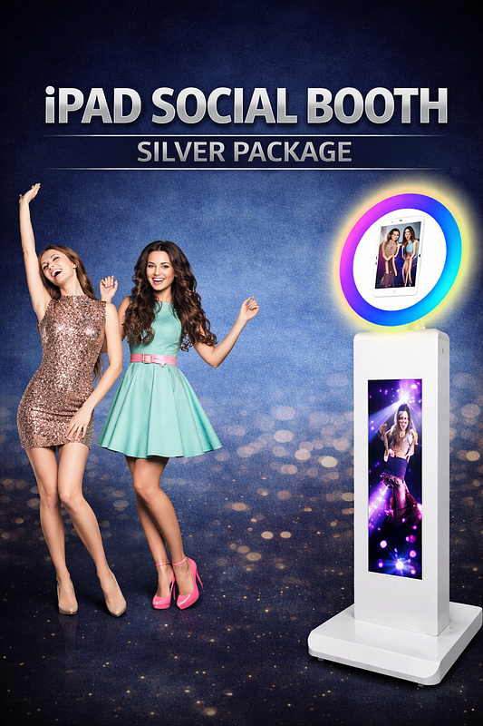 IPAD SOCIAL BOOTH SILVER PACKAGE