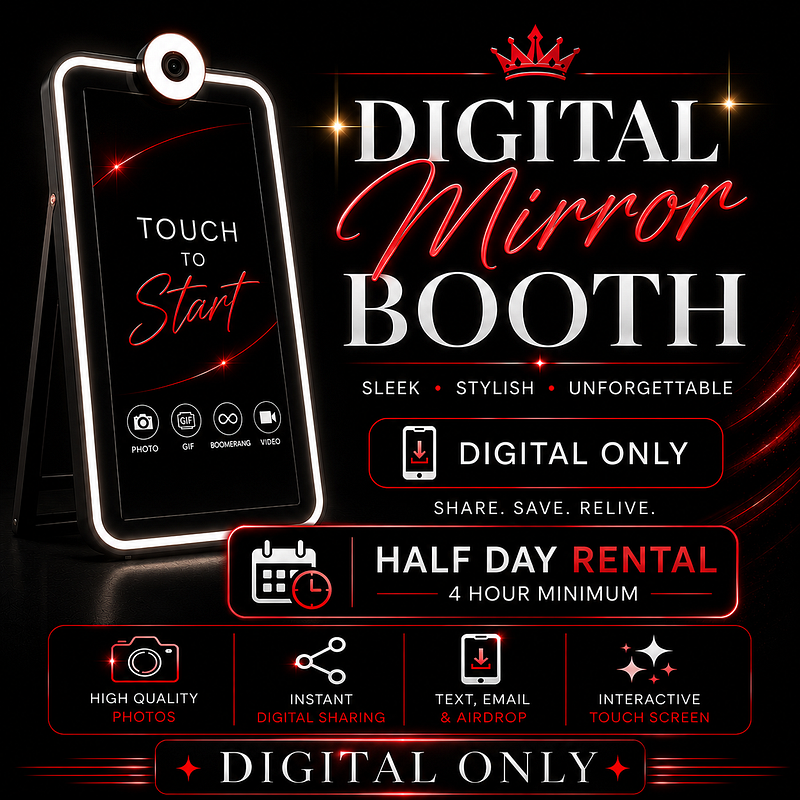 G. The Mirror Photo Booth Half day (digital)