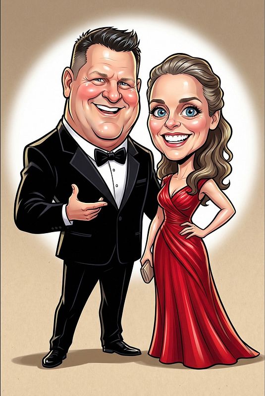 Ai Wedding Caricatures & Watercolour