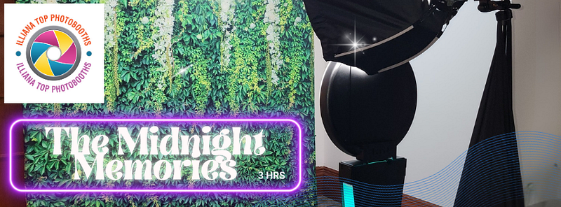 The Midnight Memories Photobooth  3 hours