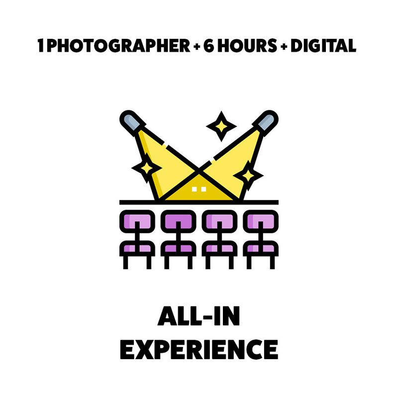 Event Photography | All-In | 6 hrs | $1,250
