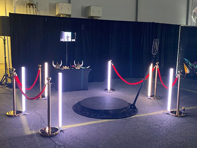 EDE Event Group 360 booth