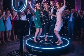 360 Photo Booth Gold
