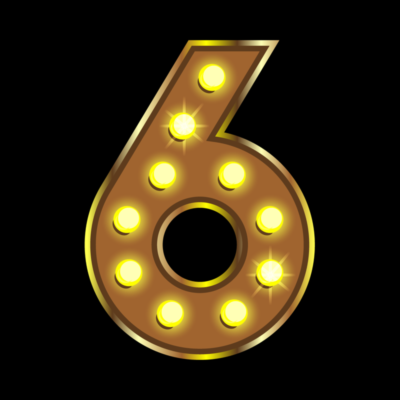 Number 6 Marquee 