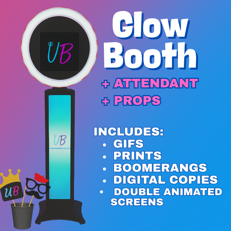 Glow Booth Package (+Attendant)