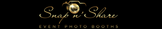 Snap n' Share Event Photo Booths Logo