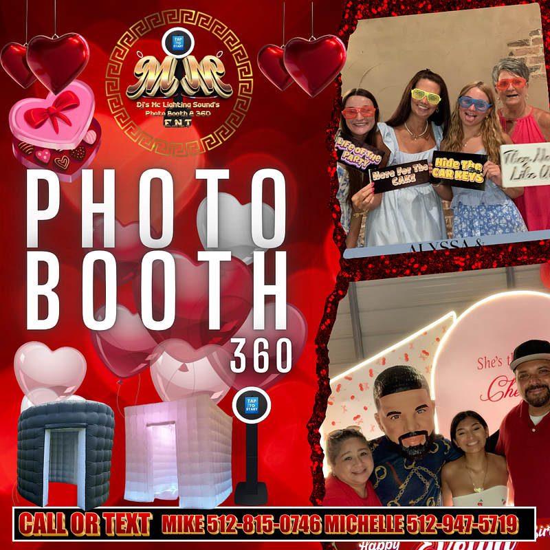 Digital Photo Booth $250
