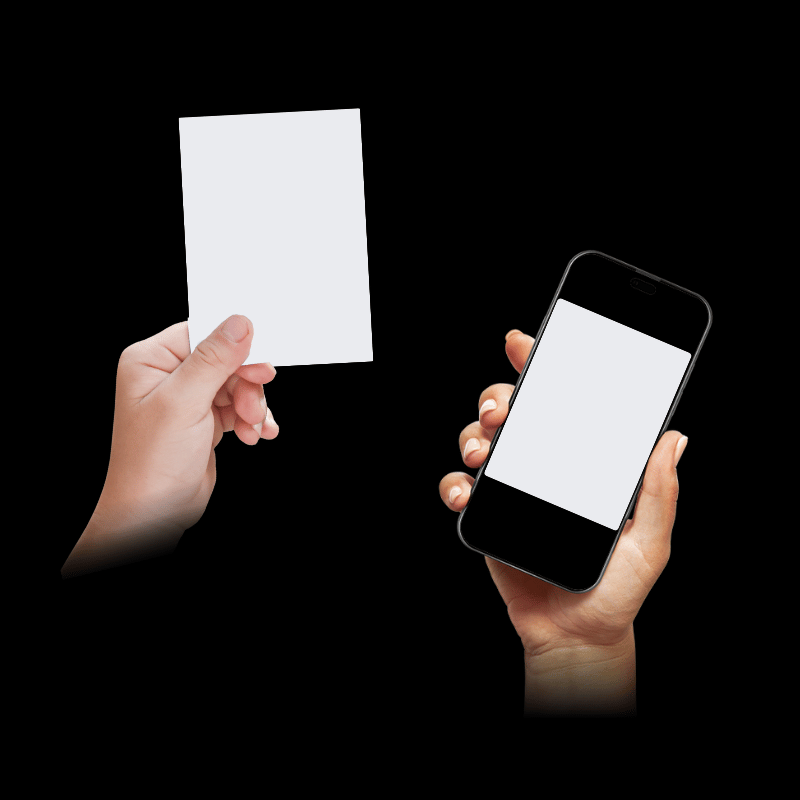 Portrait Photo Booth Template