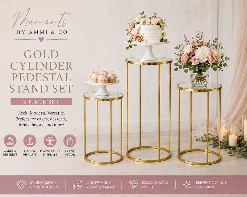 Cylinder Pedestal Stands