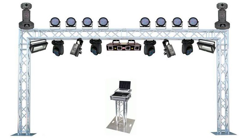 TRUSS WITH INTELLIGENT LIGHTING