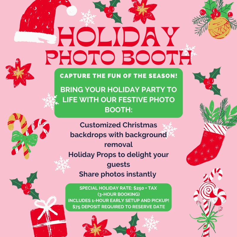 2024 Holiday Digital Booth Package 