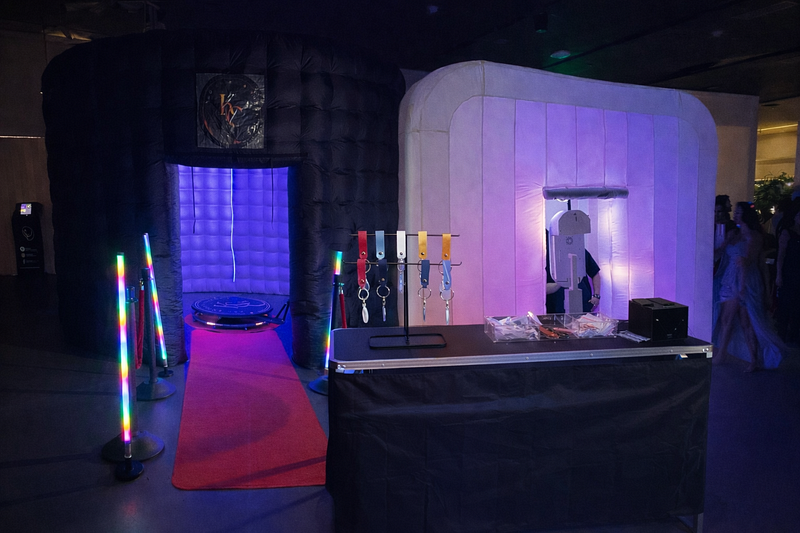 VIP 360 & Photo Booth Experience with Prints and Keepsake