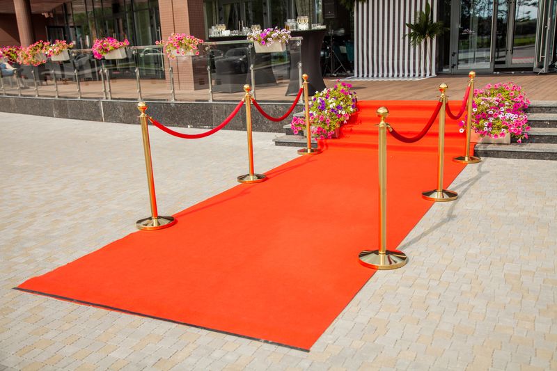 Red Carpet and Stanchions