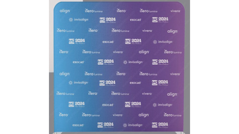 Customized Backdrop 8x8 Pillowtop Rental
