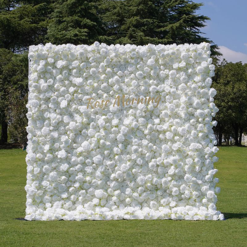 White Flower Wall Rental