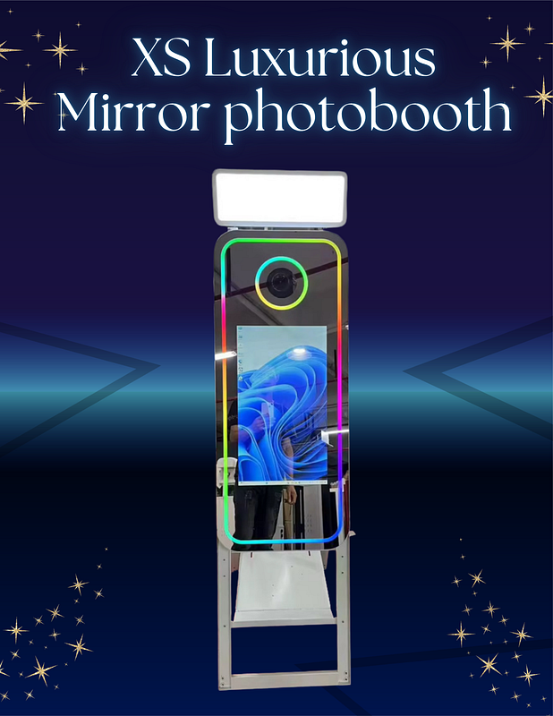 XS Luxurious Mirror Photobooth (40 inch)
